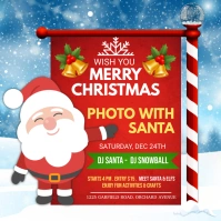 christmas flyer, christmas, merry christmas Instagram-opslag template