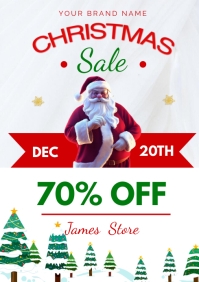 Christmas Flyer A3 template