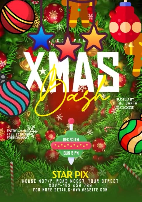 Plantilla de Christmas Flyer | PosterMyWall