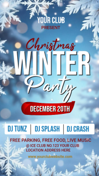 CHRISTMAS FLYER Instagram-Story template