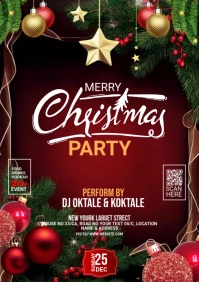 Christmas Flyer A3 template