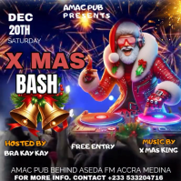 Christmas flyer templates Instagram Post