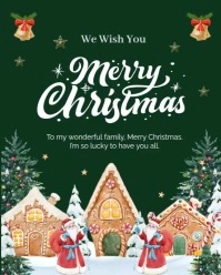 Christmas Flyer Updated Instagram Portrait template