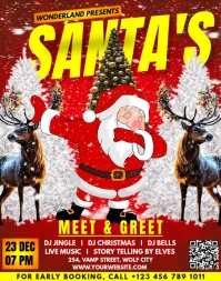 CHRISTMAS FLYERS Poster/Wallboard template