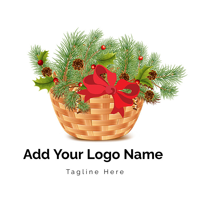 Copy Of Christmas Food Gift Baskets Logo PosterMyWall copy-of-christmas-food-gift-baskets-logo-postermywall