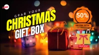 Christmas gift box You Tube Thumbnail Isithonjana se-YouTube template