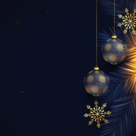 Christmas gift post Wpis na Instagrama template