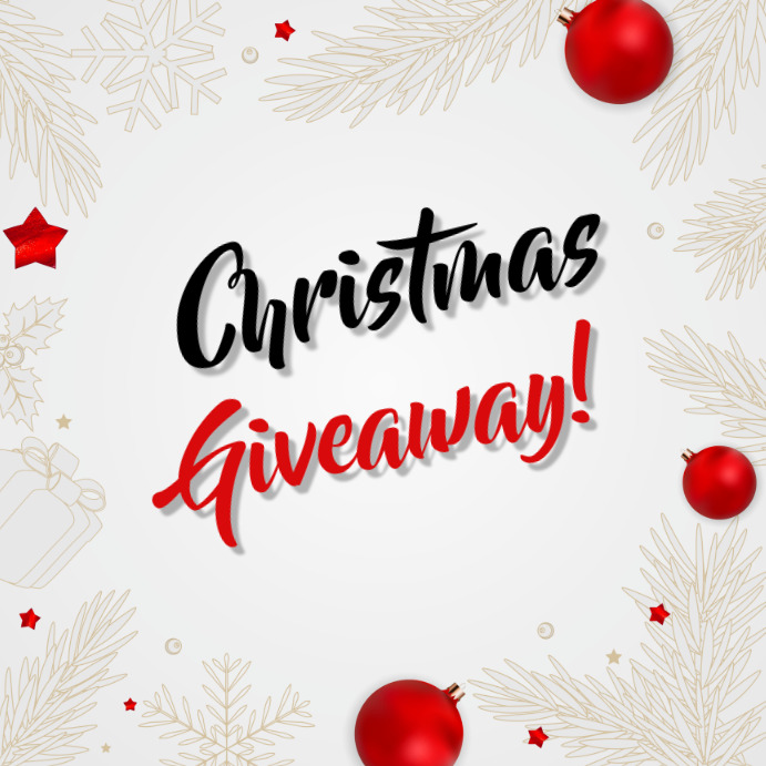 Christmas Giveaway! Template PosterMyWall