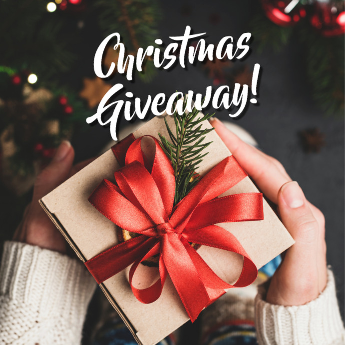 Christmas Giveaway! Template PosterMyWall