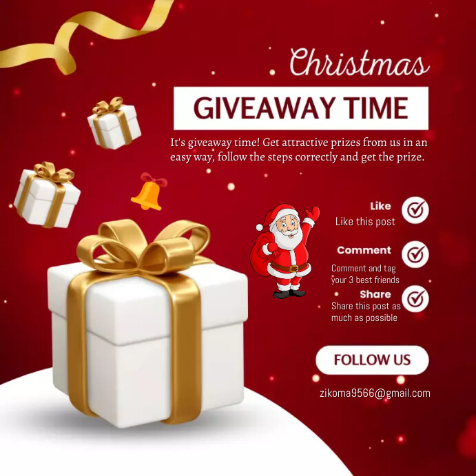 Create Impactful Christmas Giveaway Flyers with Creative Design Tips
