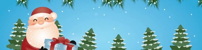 Christmas Google Classroom Class Banner Backg Template | PosterMyWall