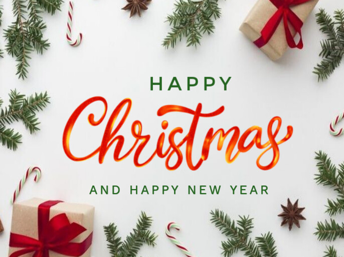 Christmas greeting card Template PosterMyWall