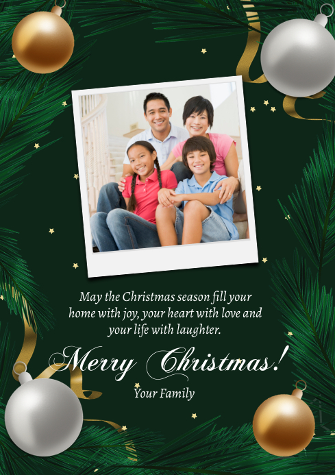 Christmas Greeting Template | PosterMyWall