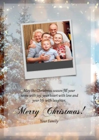 Christmas Greeting A4 template