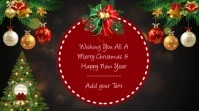 Christmas Greeting presentation Video 16:9 template