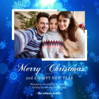 Christmas Greeting Template Post Instagram