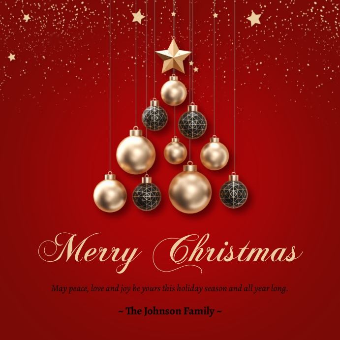 Christmas Greeting Template | PosterMyWall