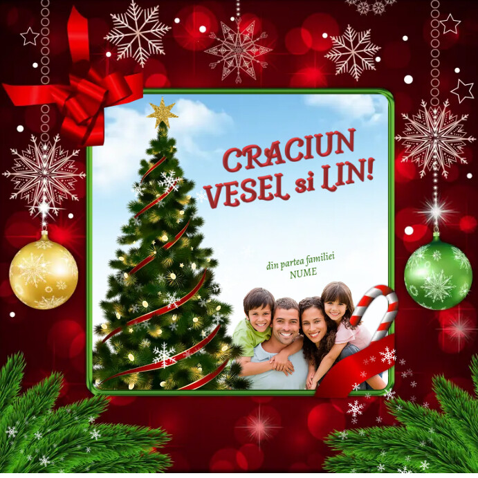 Urari de Craciun Template PosterMyWall