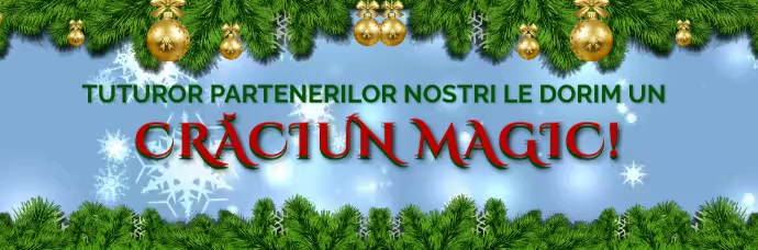 Christmas greetings, Romanian Nagłówek wiadomości e-mail template