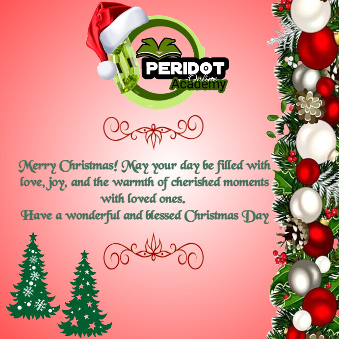 Christmas greetings Instagram na Post template