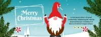 Christmas Greetings Video Zdjęcie w tle na Facebooka template