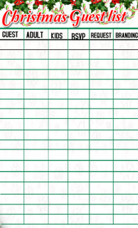 Christmas Wish List Template PosterMyWall