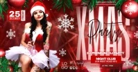 CHRISTMAS HANGOVER PARTY Facebook Shared Image template