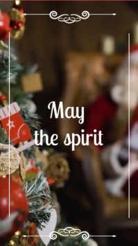 Christmas holiday YouTube short Instagram Story template