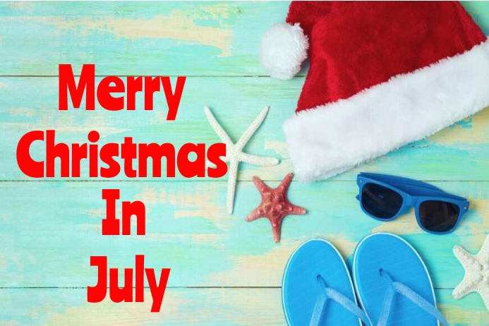 Christmas in July Template | PosterMyWall