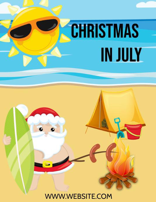 Copy of Christmas IN July PosterMyWall