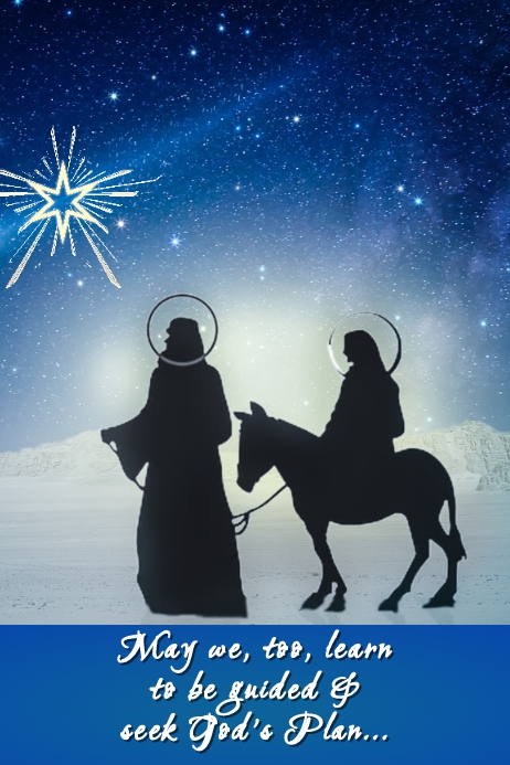 Christmas Inspirational Poster (1) template