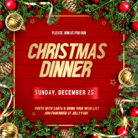 Christmas Instagram post template