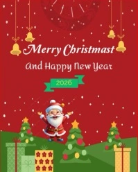 Christmas Instagram Poster template