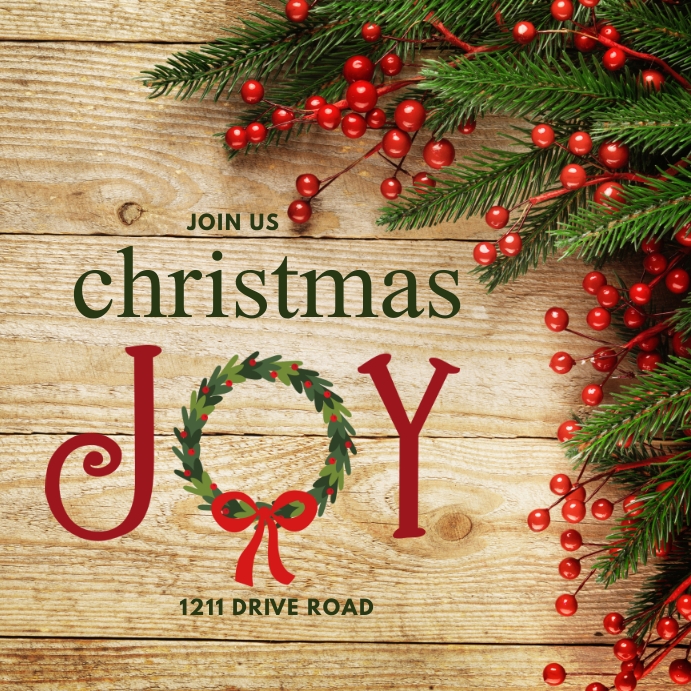 Christmas Joy Templates