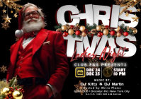 Christmas Ladies Night Party 2025 A4 template