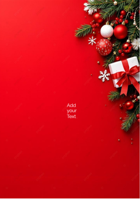 Christmas letter background templaat | PosterMyWall