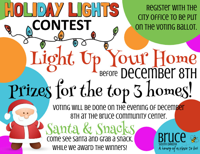 Christmas Light Contest Template | PosterMyWall
