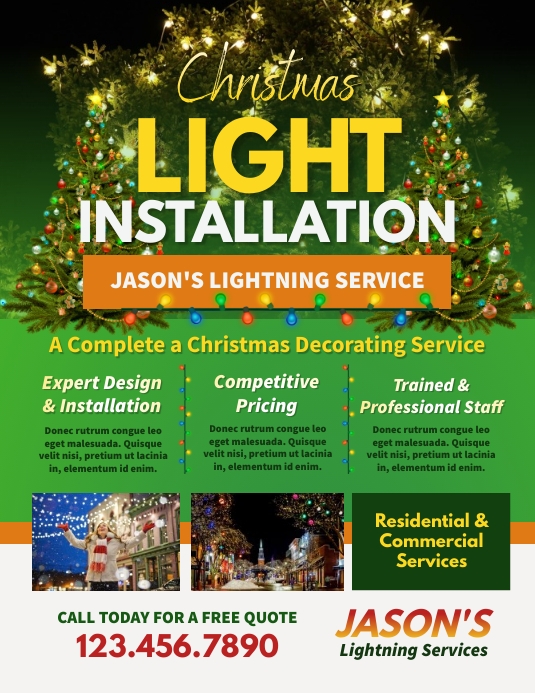 Heffernan's Home Services Christmas Light Installation Service Near Me Indianapolis In