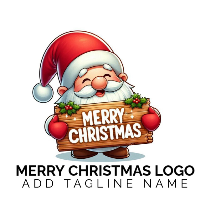 Christmas List Logo template