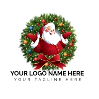 christmas list Logo template