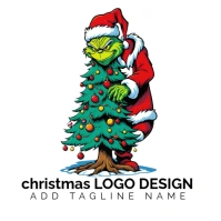 Christmas List Logo template