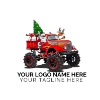 Christmas List Logotipo template