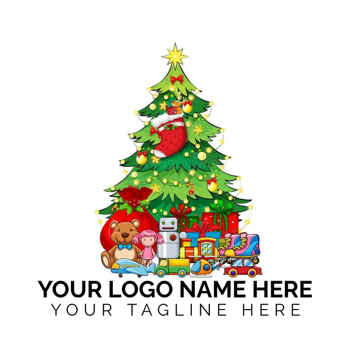 Christmas List Ilogo template