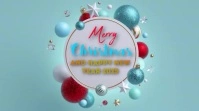 Christmas List Digital Display (16:9) template