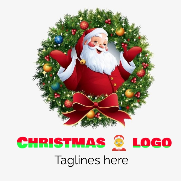 Plantilla de Christmas logo design || chirstmas logo | PosterMyWall