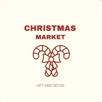 Christmas logo template