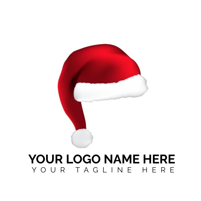 christmas logo design Template PosterMyWall