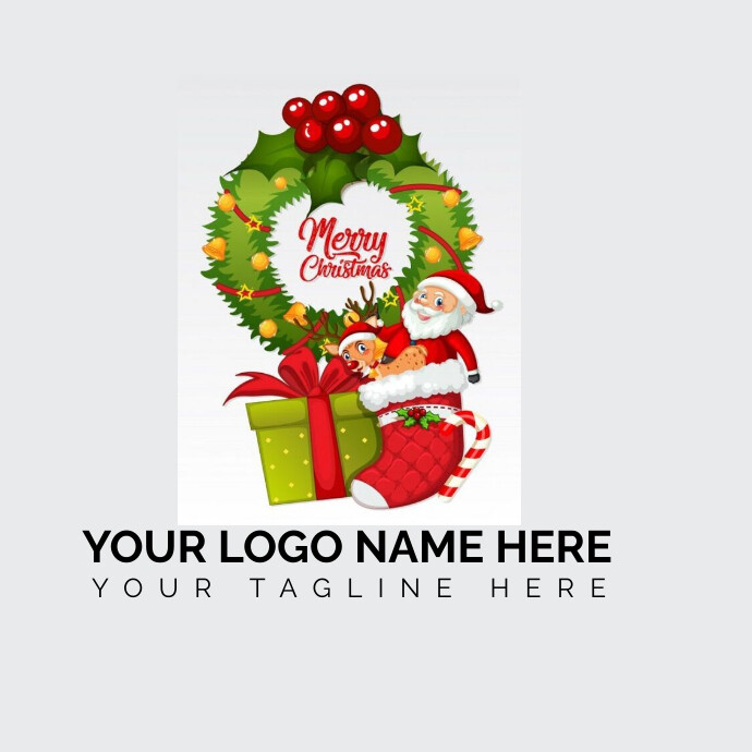 christmas logo design Template | PosterMyWall