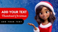 Christmas Magic In Quotes YouTube Thumbnail template