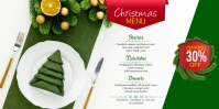 Christmas Menu template